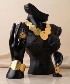 21K Handcrafted Luxury Full Set - 76.81g