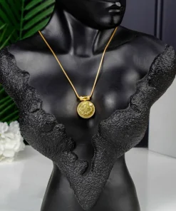Alternative view of 22K Pendant Lira - 8.97g