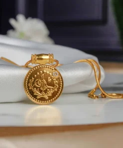 22K Pendant Lira - 8.85g