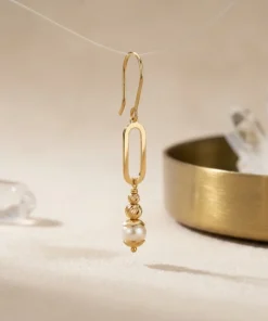 21K Handcrafted Luxury Earrings - 3.57g