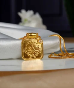 ⁦22K Pendant Lira - 9.05g⁩ - الصورة ⁦3⁩