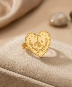 22K Heritage Leera Coin Ring - 5.48g