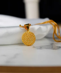 21K Romantic Heart Pendant - 2.53g