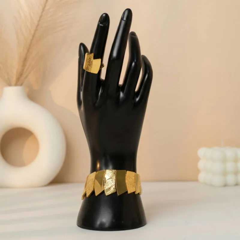 21K Handcrafted Luxury Full Set - 71.37g - Image 4