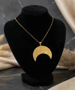 21K Pendant Crescent - 7.57g