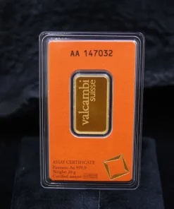 24K Fine Gold Investment Bar 999.9 - 20g