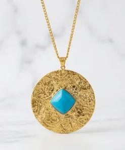 Alternative view of 21K Pendant (Dew Sparkle) - 14.29g