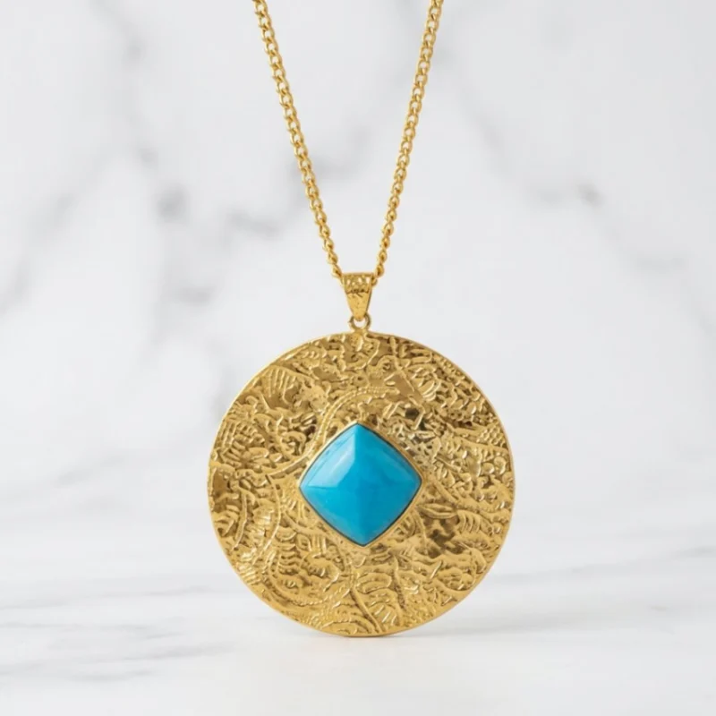 21K Pendant (Dew Sparkle) - 14.29g - الصورة 2