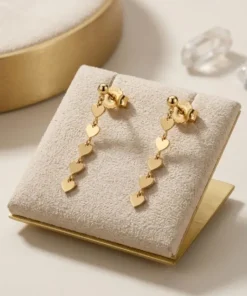 21K Handcrafted Luxury Earrings - 1.63g