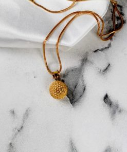 Alternative view of 21K Romantic Heart Pendant - 2.53g