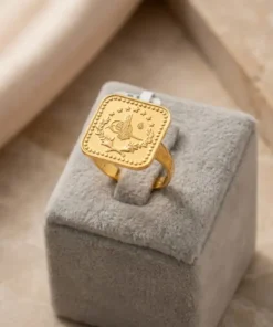 22K Heritage Leera Coin Ring - 4.71g