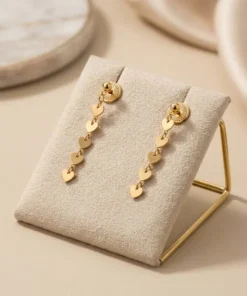 Alternative view of 21K Handcrafted Luxury Earrings - 1.63g
