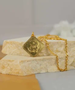 22K Pendant Lira - 7.55g