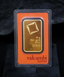 24K Fine Gold Investment Bar 999.9 - 50g