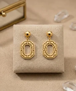 21K Handcrafted Luxury Earrings - 4.57g