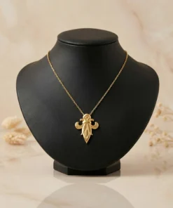 21K Handcrafted Luxury Necklace - 6.69g - Image 3