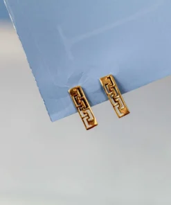 Alternative view of 21K Handcrafted Luxury Earrings - 1.66g