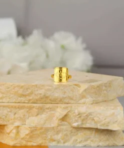 Alternative view of 22K Ring 1/4 Lira - 3.37g