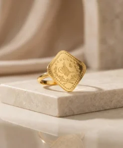 22K Heritage Leera Coin Ring - 5.48g