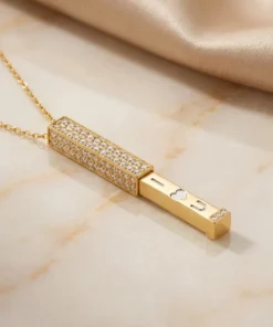 21K Handcrafted Luxury Necklace - 12.44g