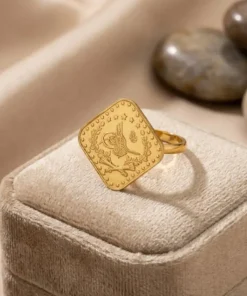 22K Heritage Leera Coin Ring - 4.78g