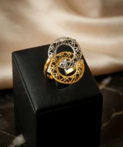 21K Handcrafted Luxury Ring - 4.44g