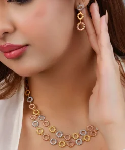 21K Roza Gold Set - 65.82g
