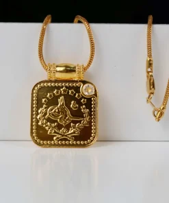 22K Pendant Lira - 9.05g