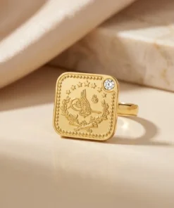 22K Heritage Leera Coin Ring - 9.44g
