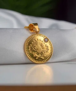 Alternative view of 22K Pendant Lira - 7.66g
