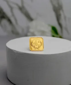 Alternative view of 22K Ring Lira - 9.4g