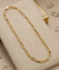 21K Handcrafted Luxury Necklace - 17.78g