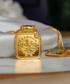 Alternative view of 22K Pendant Lira - 9.05g
