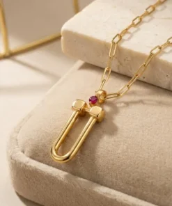 Alternative view of 21K Romantic Heart Pendant - 5.4g