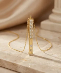 Alternative view of 21K Handcrafted Luxury Necklace - 12.44g