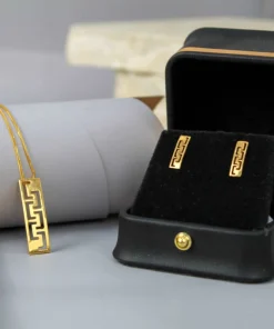 21K Handcrafted Luxury Earrings - 1.66g - Image 3