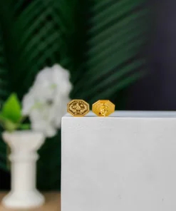 ⁦22K Earrings Lira - 15.42g⁩ - الصورة ⁦3⁩