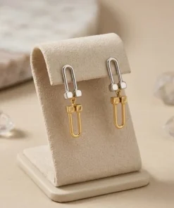 21K Handcrafted Luxury Earrings - 6.33g