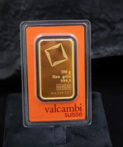 24K Fine Gold Investment Bar 999.9 - 100g