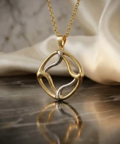 Alternative view of 21K Romantic Heart Set - 16.84g